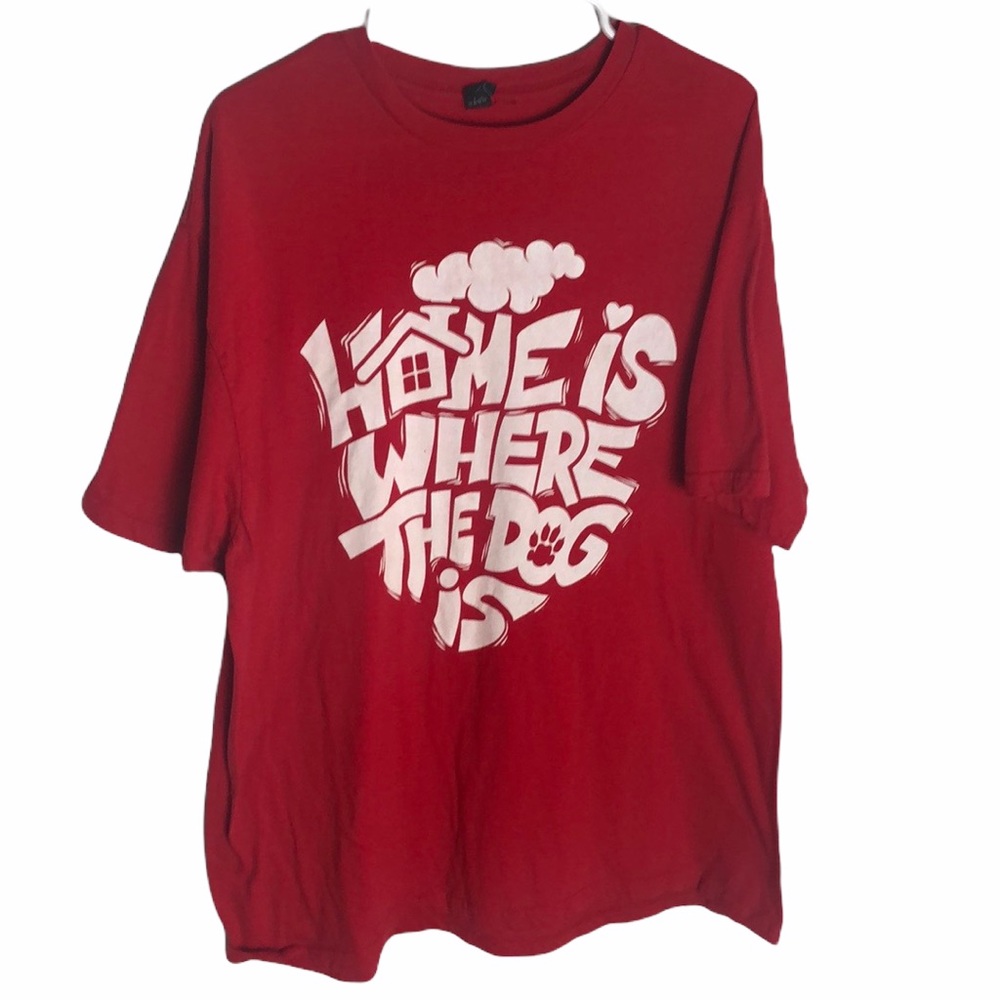 Home Is Where The Dog Is Size XL